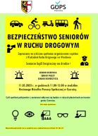 Bezpieczeństwo seniorów w ruchu drogowym