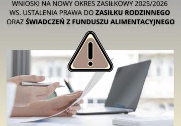 Zasiłek rodzinny oraz świadczenia z funduszu alimentacyjnego