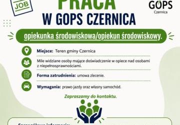 Praca w GOPS w Czernicy