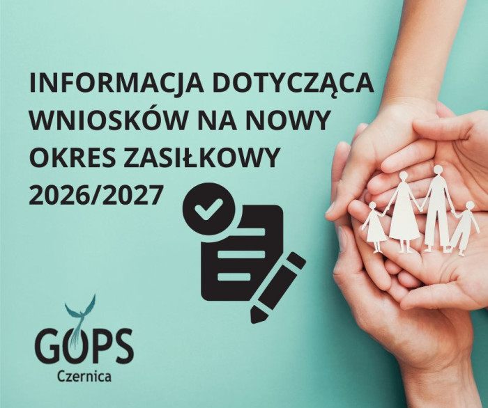 Nowy okres zasiłkowy 2026/2027