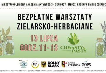 Bezpłatne warsztaty zielarsko-herbaciane